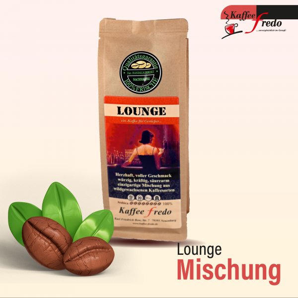 Lounge Mischung Gemahlen für Filtertüten 500g.