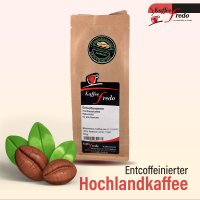 Entcoffeinierter Hochlandkaffee Gemahlen für...