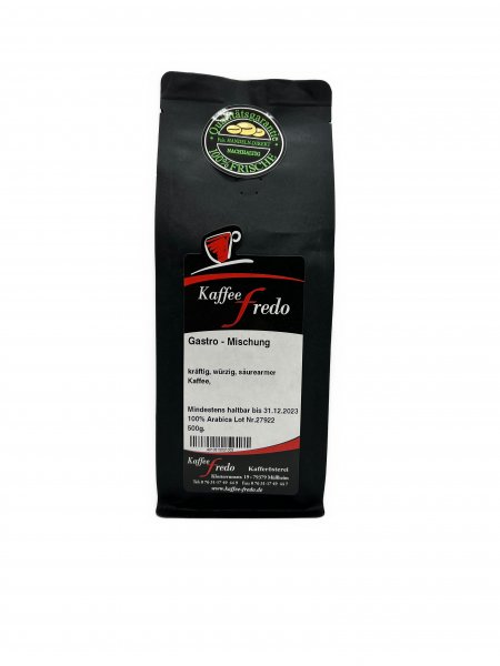 Espresso Gastro Ganze Bohnen 500g.