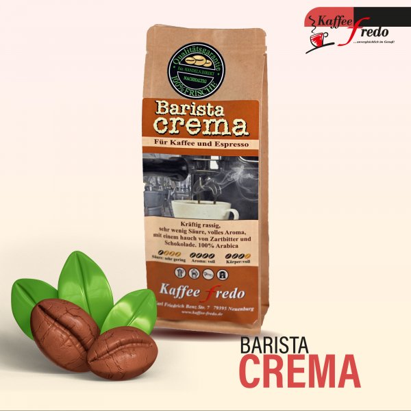 Barista crema Ganze Bohnenr 1000g.